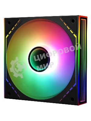 Вентилятор для корпуса Thermalright TL-M12-S (120x124x25мм, 4-pin PWM, ARGB, 47.6CFM, 23.2dBA, 1500RPM, черный)