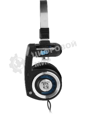 Проводные наушники KOSS Porta Pro Classic черный/голубой, накладные, проводной, складная конструкция