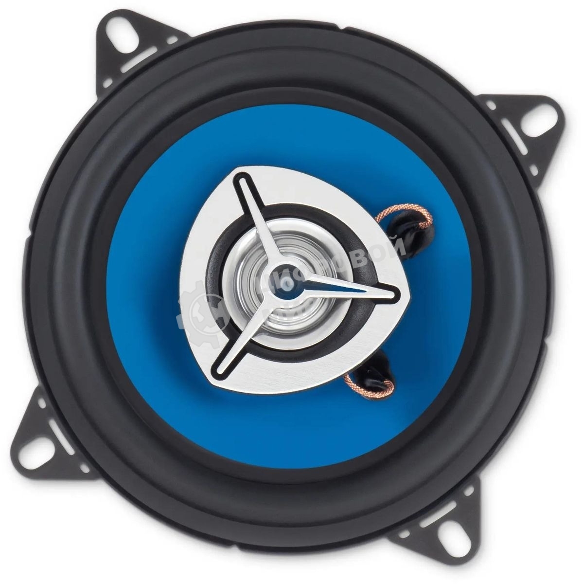 Колонки автомобильные Digma DCA-B402 160Вт 90дБ 4Ом 10см (4дюйм) (ком.:2кол.) коаксиальные двухполосные