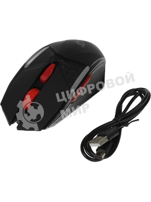 Мышь беспроводная Defender Horrodine GM-237 черный, 3200 dpi, радиоканал, USB, кнопки - 6