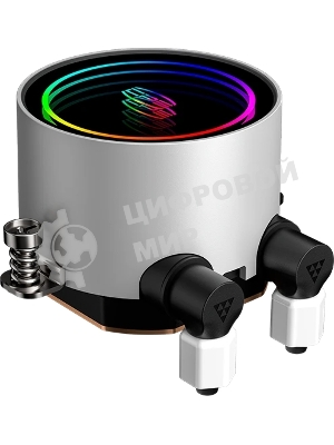 Система охлаждения/ PCCooler DA360 ARGB WH (280W, 360мм, белый, ARGB/ Fans: 3x120мм, 72.1CFM, 33.8dBA, 1800RPM/ Pump height 55мм, 28dBA, 3000RPM, Rad thickness 27мм/ S: 1851, 1700, 1200, 20XX, 115X, AM5, AM4)