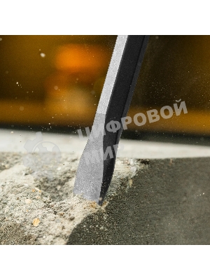 Зубило Denzel 14 х 20 х 250 мм, 40Cr, SDS PLUS