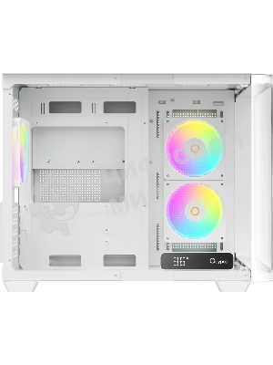 Компьютерный корпус Ocypus Iota C50 WH Curve ARGB Digital (Iota-C50-WHD300CD-GL)