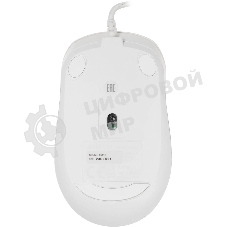 Мышь проводная A4Tech Fstyler FM10 белый/серый, 1600 dpi, USB, кнопки - 4