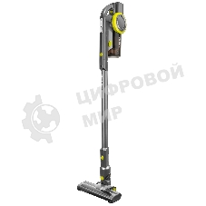 Вертикальный пылесос BRAYER BR4262, 2 в 1, 200Вт, BLDC мотор, 1л, аккум. 22.2В Li-Ion 2200 мА/ч, турбощетка с LED, база д/хранения