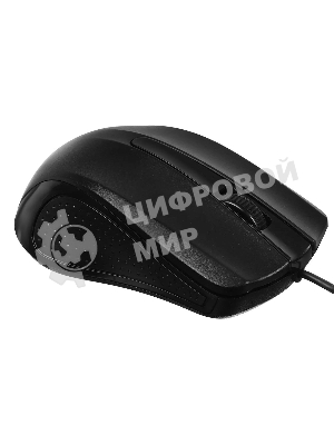Мышь проводная Acer OMW010 черный, 1200 dpi, USB, кнопки - 3