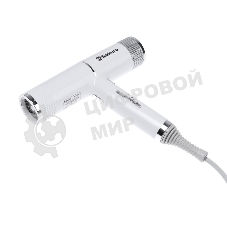 Фен SAKURA SA-4051W белый/серый, 1600 Вт, компактный