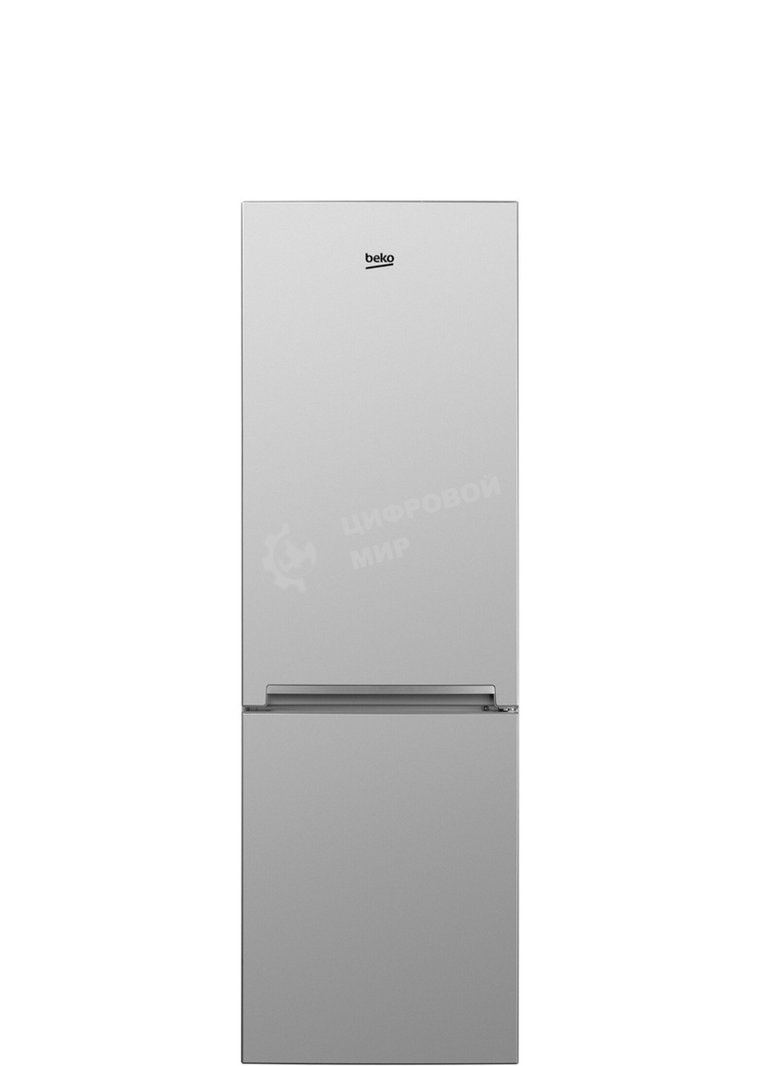 Холодильник Beko RCNK270K20S серебристый двухкамерный 163/76л морозилка снизу, No Frost