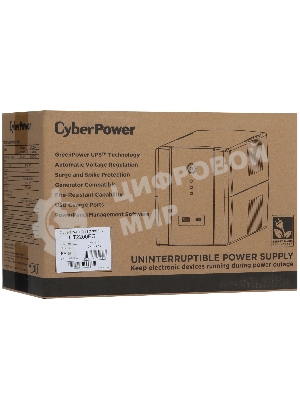 Источник бесперебойного питания CyberPower UT2200EG/2200 ВА/1320 Вт/USB/RJ11/45/4 х CEE 7 (евророзетка)