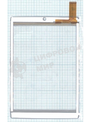 Сенсорное стекло (тачскрин) TPC-51117, белое