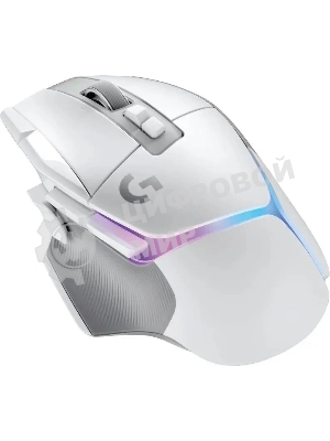 Мышь беспроводная Logitech G502 X Plus белый, 25600 dpi, радиоканал, USB, кнопки - 13