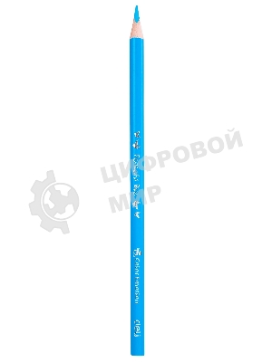 Карандаши цветные Deli ColoRun EC00120 трехгранные пластик 24цв. коробка/европод.