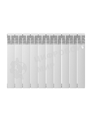 Радиатор алюминиевый Royal Thermo Revolution A 500 - 10 секц.
