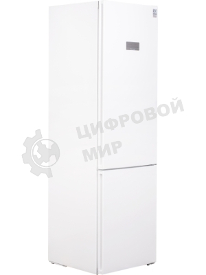 Холодильник Weissgauff CBN2WC2W2 INVERTER белый двухкамерный 280/108л морозилка снизу, No Frost