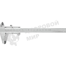 Штангенциркуль нониусный FIT 19840 серебристый пластиковый футляр