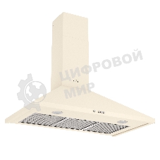 Вытяжка каминная Elikor Вента 90П-650-К3Д топленое молоко, 90 см, 650 куб. м/ч, 60 дБ