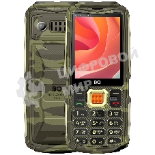 Мобильный телефон BQ 2830L Tank Connect Max камуфляж/золотистый