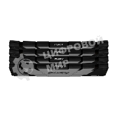 Оперативная память Kingston Fury Renegade, DDR4, 64GB (4x16GB), 3200MHz, CL16, DIMM, радиатор, черный