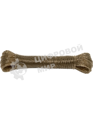 Шнур бельевой Рыжий Кот металл 25 м., суперпрочный