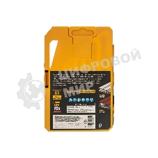 Набор сверл по металлу Denzel 1-10 мм, Р6М5-TiN, Golden Tip, 10 шт 723001