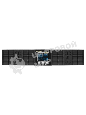 Источник бесперебойного питания On-line ExeGate PowerExpert ULS-3000.LCD.AVR.6C13.USB.RS232.SNMP.BC.2U 3000VA/3000W, On-Line, PF=1, LCD, 6*C13, RS232, USB, SNMP-slot, встроенные батареи 12V 7.2Ah - 6шт, батарейный коннектор, подключение до 4 внешних батарейных блоков 72В, Rackmount 2U/Tower, металлический корпус, черный
