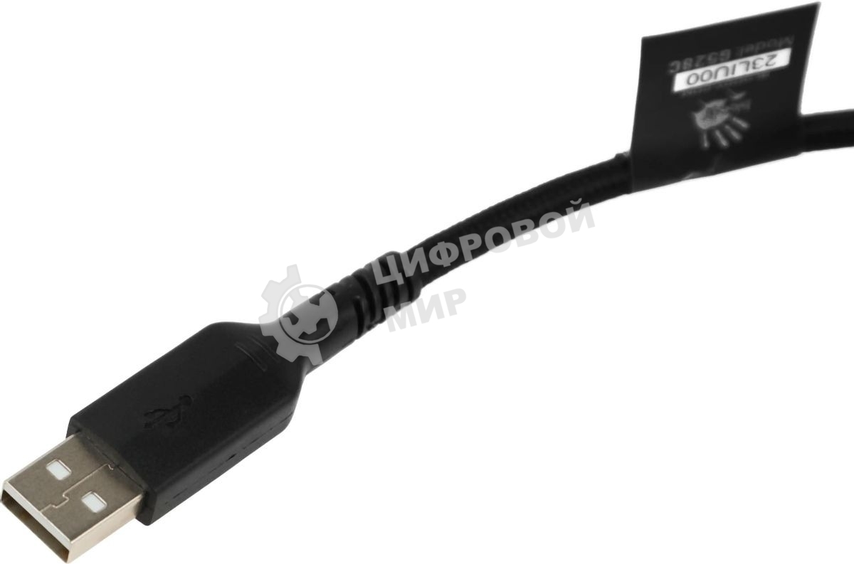 Гарнитура проводная с микрофоном A4 Bloody G528C черный 1.8м мониторы USB оголовье (G528C)