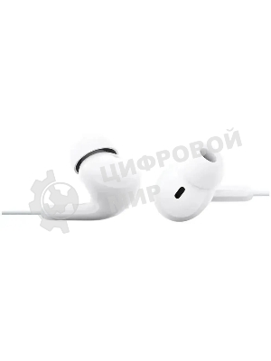 Проводные наушники Xiaomi Type-C Earphones белый, внутриканальные, USB Type-C