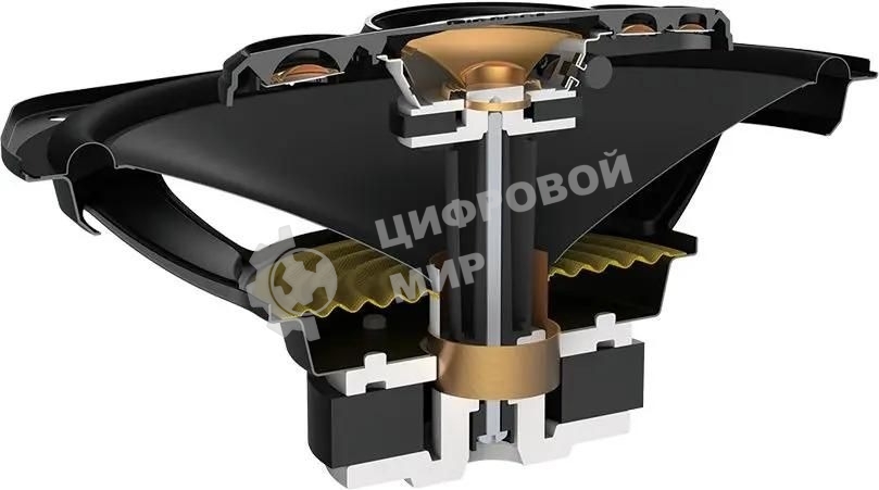 Колонки автомобильные Pioneer TS-A6988S 700Вт 92дБ 4Ом 16x24см (6x9дюйм) (ком.:2кол.) коаксиальные пятиполосные