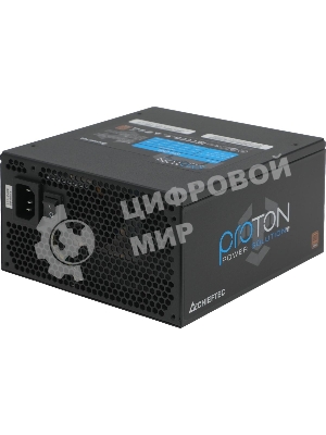 Блок питания Chieftec Proton BDF-650C, 650Вт, 80 PLUS Bronze, 140мм, модульный, черный