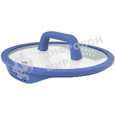 Кастрюля Lara LR02-793 Сапфир 4,9 л, 22x11 см, нержавеющая сталь, с крышкой, индукция