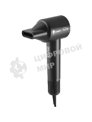 Фен LEONORD LE-1214 черный, 1800 Вт, ионизация