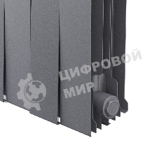 Радиатор биметаллический Royal Thermo PianoForte 200 Серебристый - 12 секц.