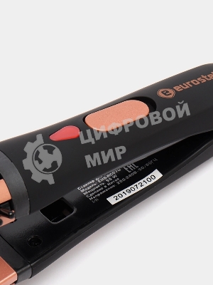 Выпрямитель для волос Eurostek EHS-RC07G черный, 32 мм, 160 °C, 1 режим