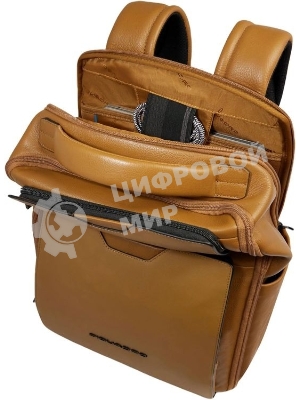 Рюкзак мужской Piquadro Ael CA6923S142/G охра кожа