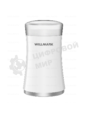 Кофемолка Willmark WCG-274 200 Вт, 100г., прозрачная крышка, ротационный нож, белый