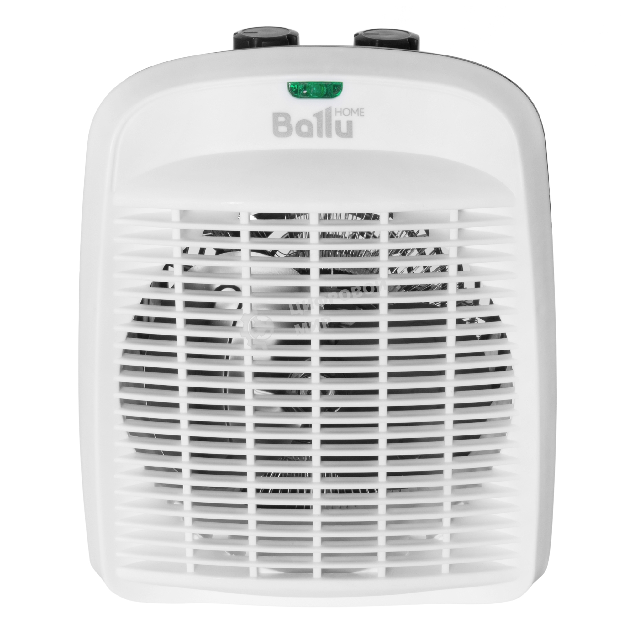 Тепловентилятор Ballu BFH/S-10 серый/белый, 2000 Вт, 25 м2, термостат