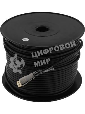 Кабель соединительный аудио-видео Premier 5-806 100.0 HDMI (m)/HDMI (m) 100м. позолоч.конт. черный