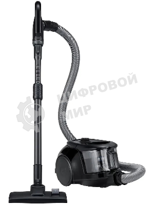 Пылесос Samsung VC18M2150SG/EV титан/черный, 380/1800 Вт, уборка сухая, пылесборник контейнер 1.5 л