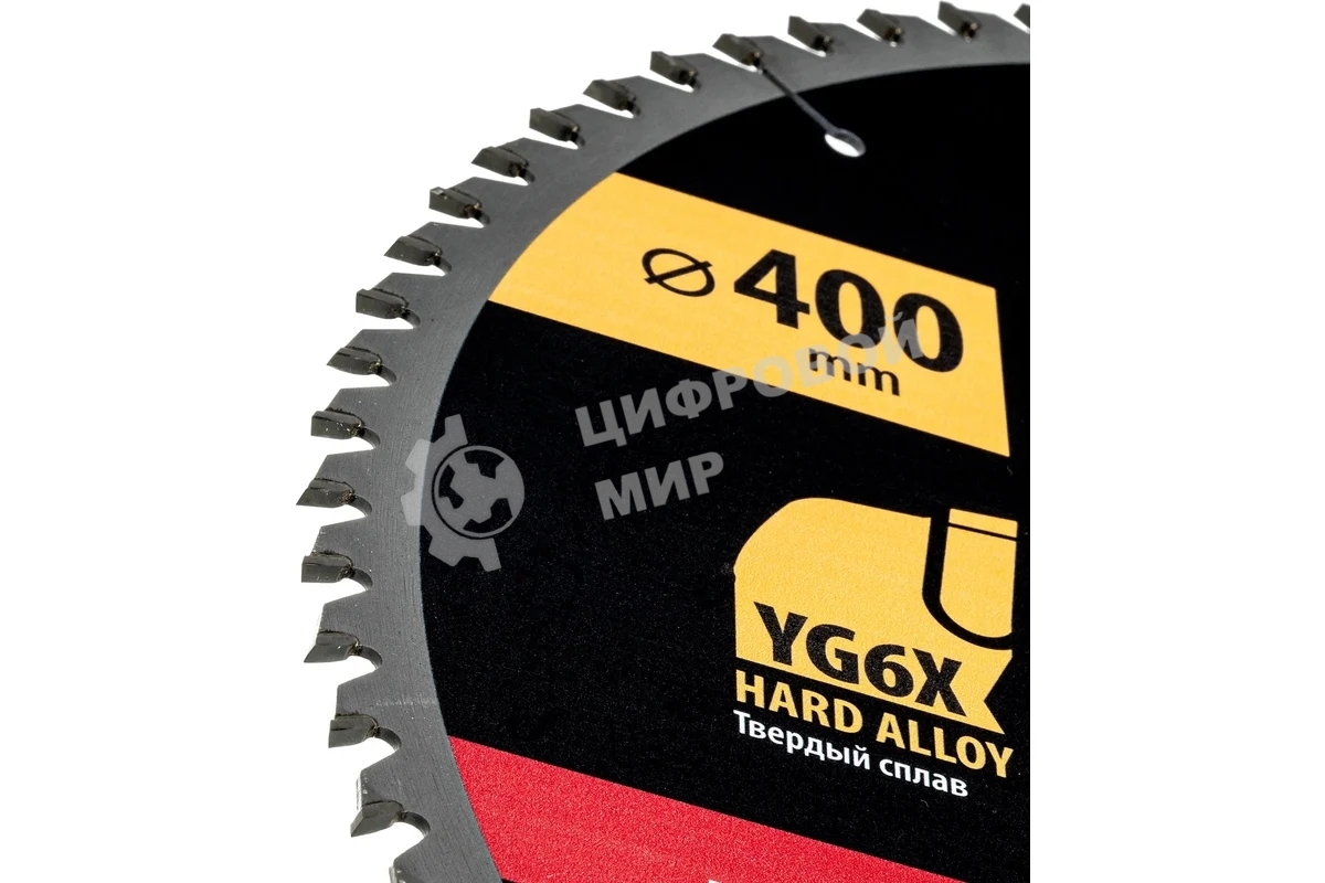 Пильный диск по дереву Denzel ф400 х 50 мм, 80 зубьев 733727