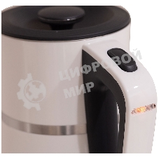 Чайник электрический Oasis K-4SPW белый+черный 1.7 л 2200 Вт