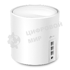 Бесшовный Mesh роутер AX3000 Whole Home Mesh Wi-Fi 6 UnitSPEED: 574 Mbps at 2.4 GHz + 2402 Mbps at 5 GHzSPEC: 2× Internal Antennas, 3× Gigabit Ports (WAN/LAN auto-sensing), 2 Streams and HE160 for 5GHzFEATURE: Deco App, Router/AP Mode, IPv6, IPTV, HomeShield (Parental