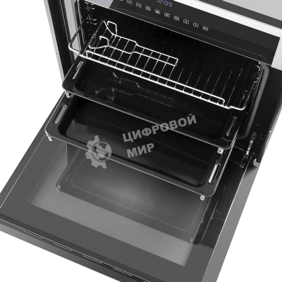 Шкаф духовой электрический Maunfeld EOEH.5811S1, встраиваемый