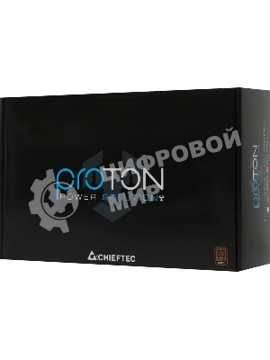 Блок питания Chieftec BDF-1000C, 1000Вт, 80 PLUS Bronze, 140мм, модульный, черный