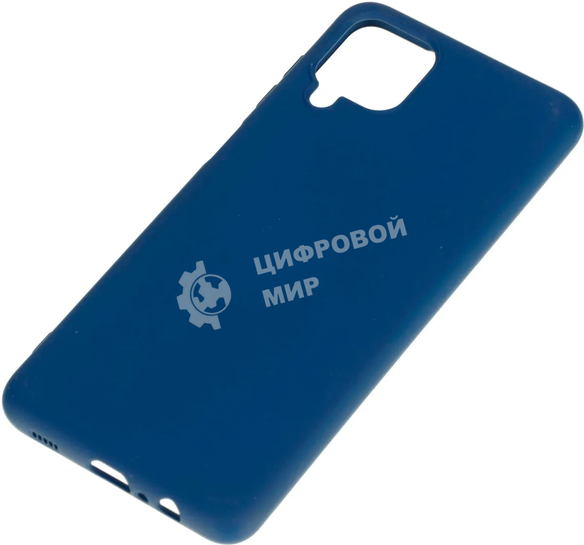 Чехол (клип-кейс) DF sOriginal-20, для Samsung Galaxy A12/M12, синий df soriginal-20 (blue)