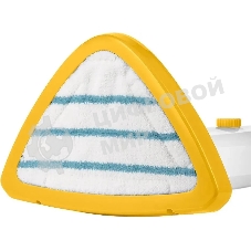 Швабра паровая Kitfort КТ-1048-1 белый/желтый