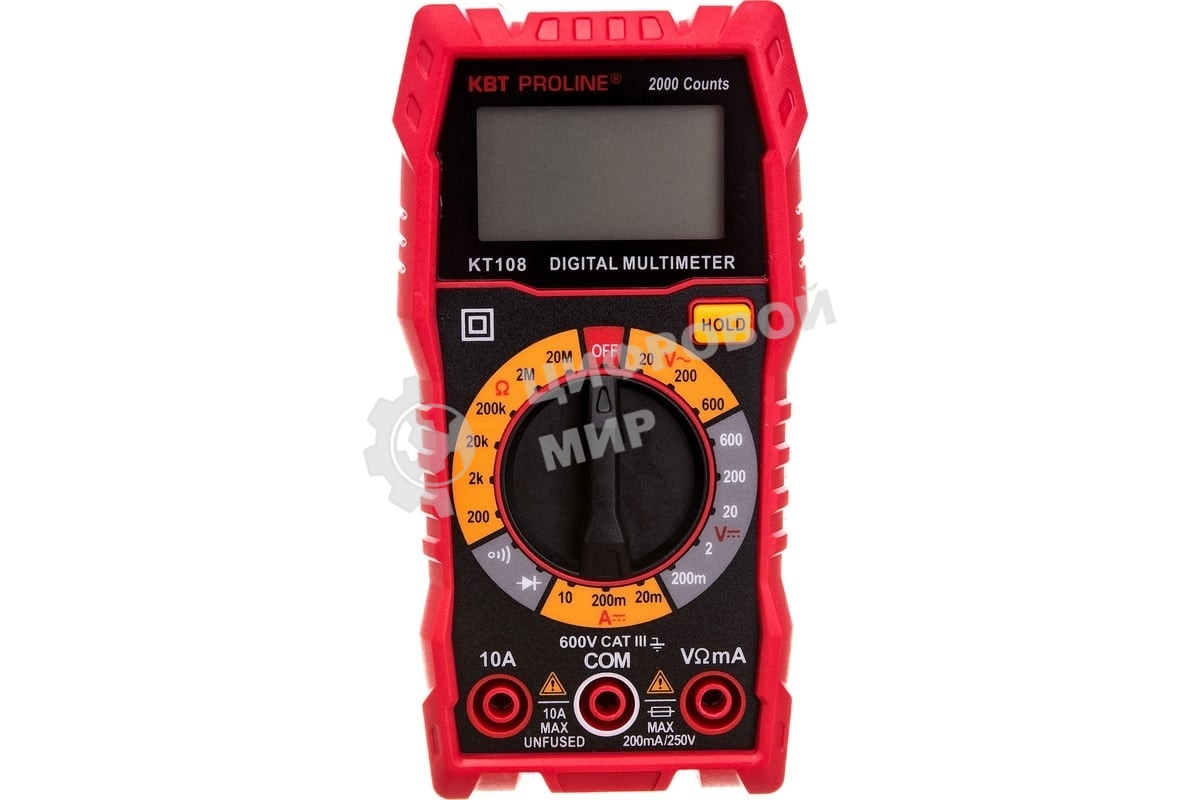 Мультиметр цифровой с True RMS KT 108 PROLINE