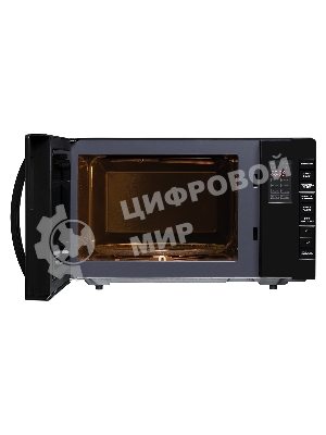 Микроволновая печь BBK 23MWG-850T/B-M черный, 23 л, 800 Вт, переключатели - кнопки