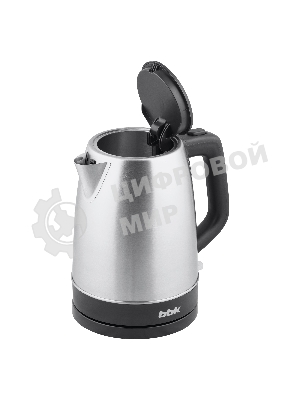 Чайник электрический BBK EK1765S черный/нержавеющая сталь, 1.7 л, 1850-2200 Вт