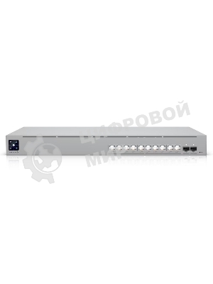 Ubiquiti UniFi Switch Pro XG 10 PoE PoE-коммутатор в стойку, 10х 10G RJ45, 2х 10G SFP+, раздача 400 Вт