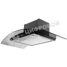 Вытяжка каминная Elikor Аметист 90П-650-К3Д черный, 90 см, 650 куб. м/ч, 54 дБ